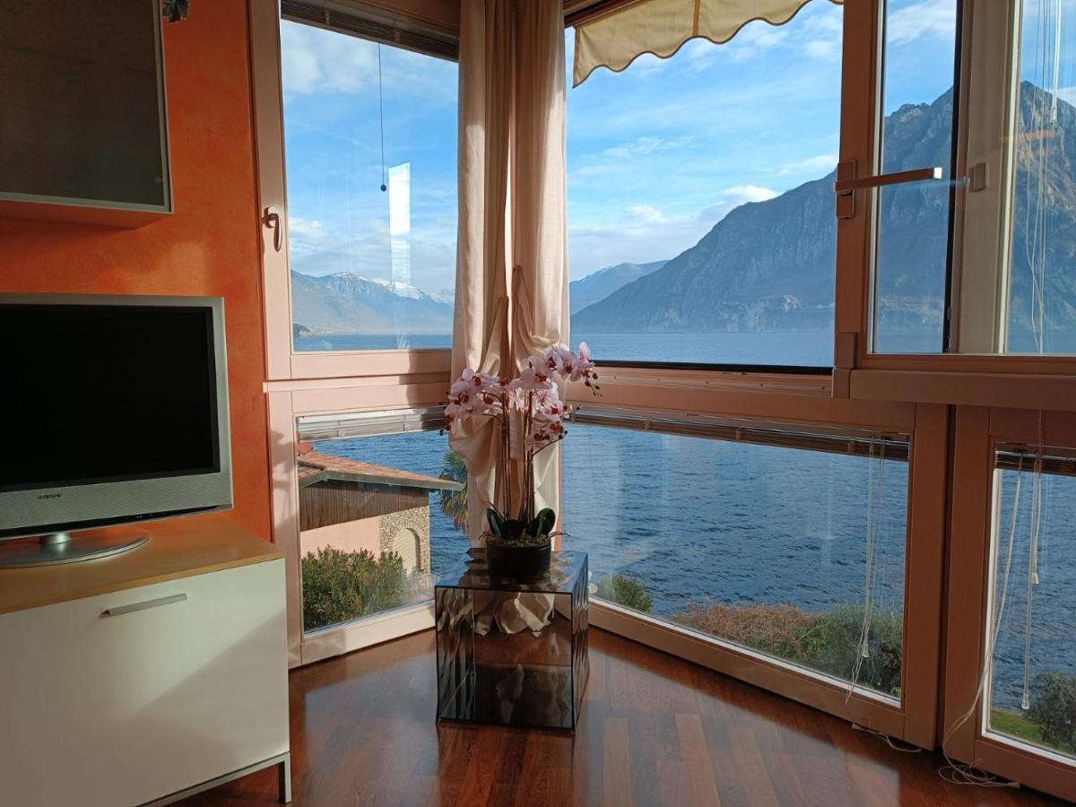 Patty Zu - Lakeside Apartment Riva di Solto Luaran gambar